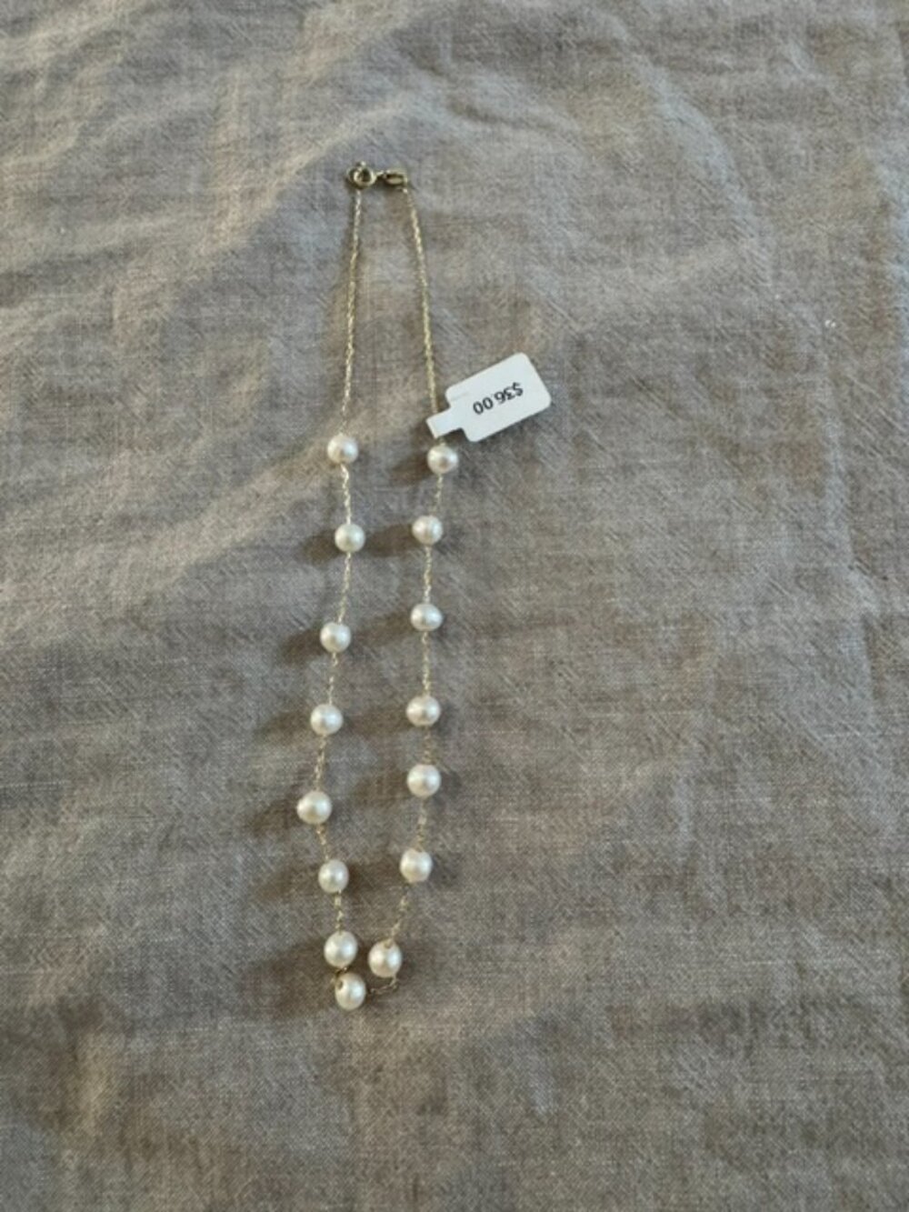 PEARL STATION CHOKER NECKLACE
